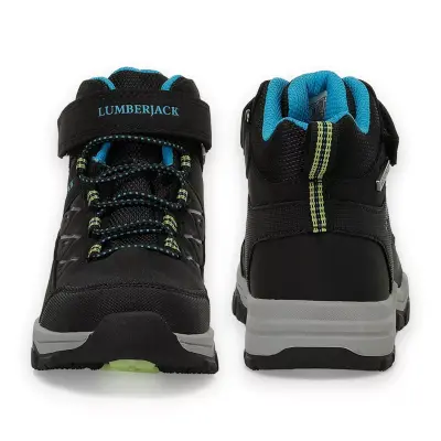 Lumberjack 4W Bowl Hi 4Pr Wp Outdoor Siyah-Saks Çocuk Bot - 4