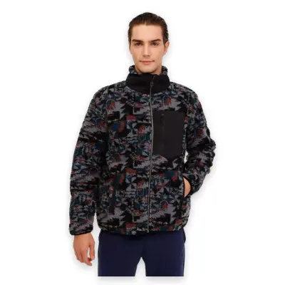 Lumberjack Ml 6Zjhtfaw24-5036 Polar Ceket Mavi Erkek Ceket - 1