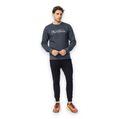 Merrell M25Smithm Outdoot Sweat Gri Erkek Sweatshirt - 3