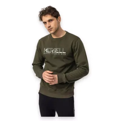 Merrell M25Smithm Outdoot Sweat Haki Erkek Sweatshirt - 2