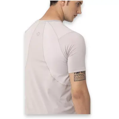 Merrell M3Tend Tend Koşu Açık Gri Erkek T-Shirt - 4