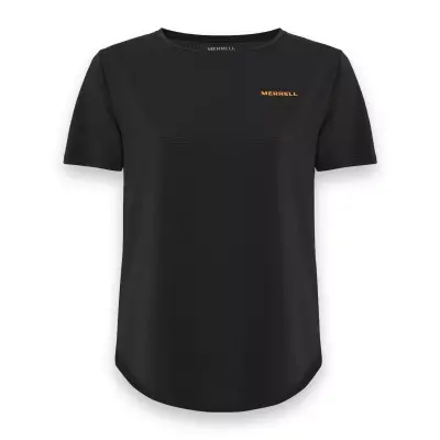 Merrell M3Tyme Comfort Koşu Siyah Kadın T-Shirt - 1