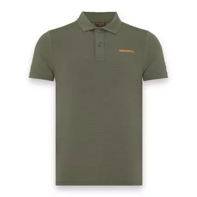 Merrell Pro Polo Yaka Kısa Kollu Haki Erkek T-Shirt 