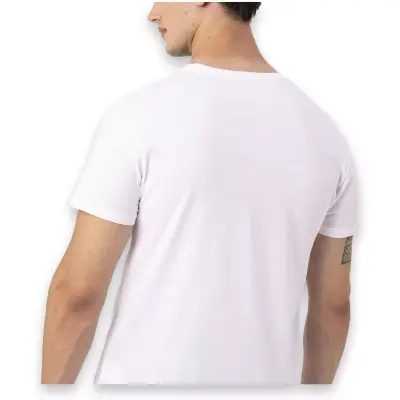 Merrell Taurus M Kısa Kollu Beyaz Erkek T-Shirt - 5