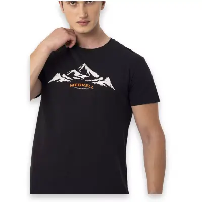 Merrell Taurus M Kısa Kollu Siyah Erkek T-Shirt - 3