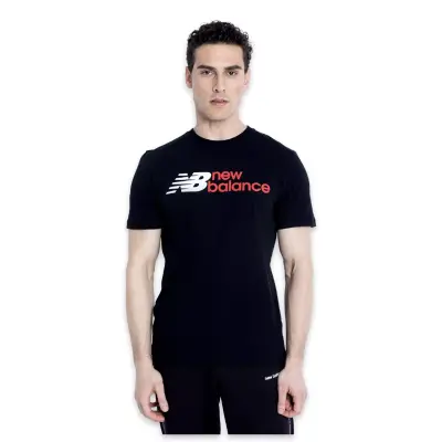 New Balance Mnt1354 Nb Man Lifestyle Siyah Erkek T-Shirt - 1