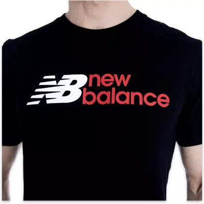 New Balance Mnt1354 Nb Man Lifestyle Siyah Erkek T-Shirt - 3