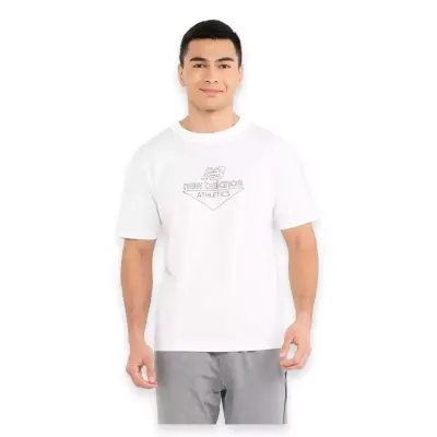 New Balance Mnt1408 Nb Lifestyle Men T Beyaz Erkek T-Shirt - 2