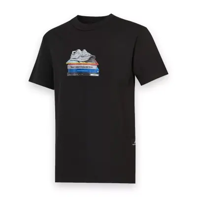 New Balance Mnt1415 Nb Lifestyle Men T Siyah Erkek T-Shirt - 1