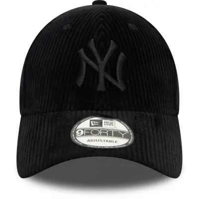 New Era Cord 9Forty Neyyan Cap Siyah Unisex Şapka - 2