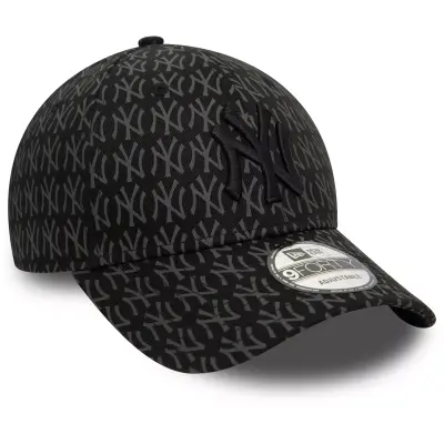 New Era Team Monogram 9Forty Neyyan Cap Siyah Unisex Şapka - 3