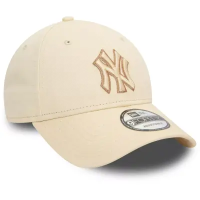 New Era Team Outline 9Forty Neyyan Cap Bej Unisex Şapka - 3