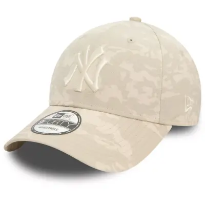 New Era Tonal Camo Aop 9Forty Neyyan Cap Kırık Beyaz Unisex Şapka - 1