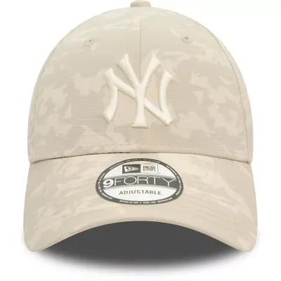 New Era Tonal Camo Aop 9Forty Neyyan Cap Kırık Beyaz Unisex Şapka - 2