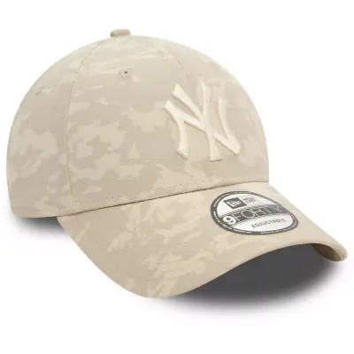 New Era Tonal Camo Aop 9Forty Neyyan Cap Kırık Beyaz Unisex Şapka - 3