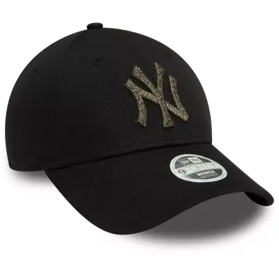 New Era Wmns Metallic Logo 9Forty Neyyan Cap Siyah Kadın Şapka - 3