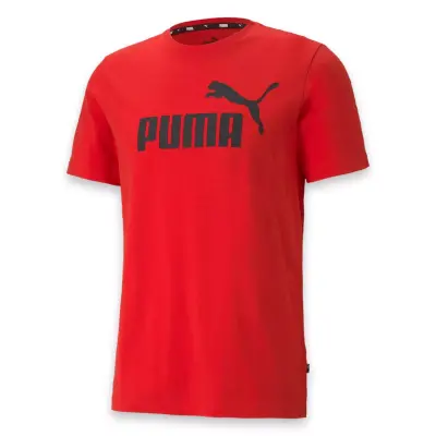 Puma 586666 Ess Logo Tee Siyah Erkek T-Shirt - 4