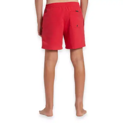 Quiksilver Aqbjv03054 Everyday Solid Volley Yth 14 Kırmızı Erkek Çocuk Şort - 3