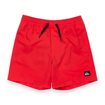 Quiksilver Aqbjv03054 Everyday Solid Volley Yth 14 Kırmızı Erkek Çocuk Şort - 4