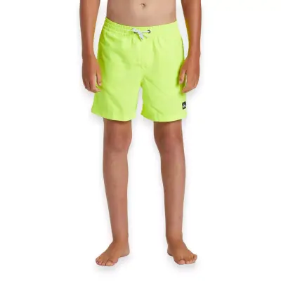 Quiksilver Aqbjv03054 Everyday Solid Volley Yth 14 Sarı Erkek Çocuk Şort - 1