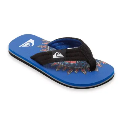 Quiksilver Aqbl100591 Molokai Layback Ii Youth Siyah-Mavi Çocuk Terlik - 1