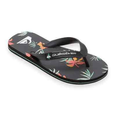 Quiksilver Aqbl100596F Molokai Art Ii Youth Siyah Çocuk Terlik - 1