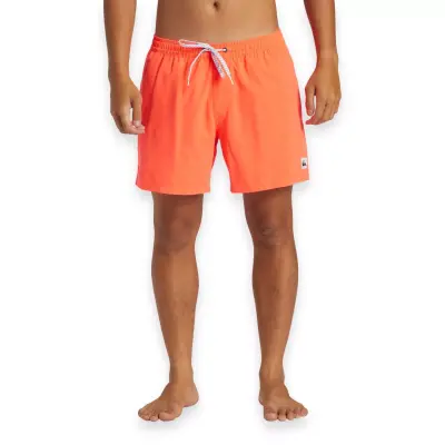 Quiksilver Aqyjv03153 Everyday Solid Volley 15 Turuncu Erkek Şort 