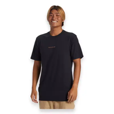 Quiksilver Aqyzt09539 Surf Safari Moe Siyah Erkek T-Shirt - 2