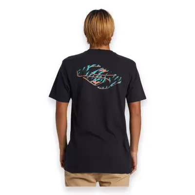 Quiksilver Aqyzt09539 Surf Safari Moe Siyah Erkek T-Shirt - 4