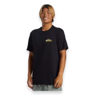 Quiksilver Aqyzt09563 Step Up Mor Siyah Erkek T-Shirt - 2