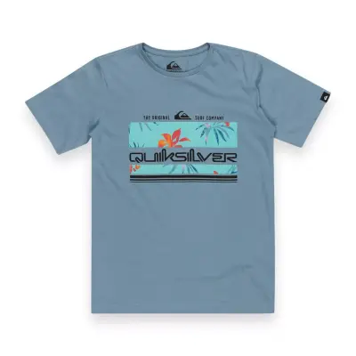 Quiksilver Eqbzt04725 Tropical Rainbow Youtht Mavi Çocuk T-Shirt 