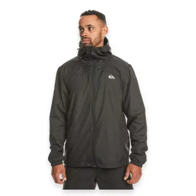 Quiksilver Eqyjk04030 Overcast Windbreaker Siyah Erkek Ceket - 1