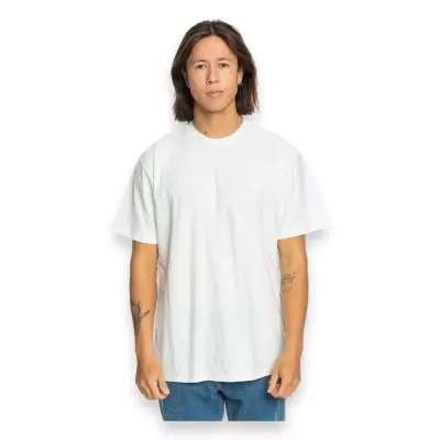 Quiksilver Eqykt04337 Slub Roundneck Beyaz Erkek T-Shirt - 1