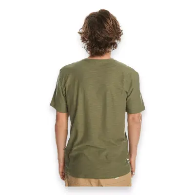 Quiksilver Eqykt04337 Slub Roundneck Haki Erkek T-Shirt - 2