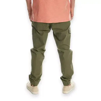 Quiksilver Eqynp03296 Mw Cuffed Cargo Pantolon Haki Erkek Pantolon - 2