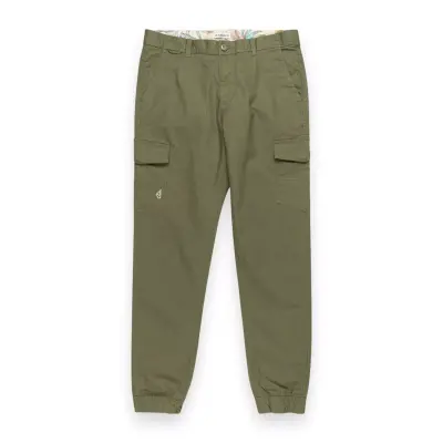 Quiksilver Eqynp03296 Mw Cuffed Cargo Pantolon Haki Erkek Pantolon - 4