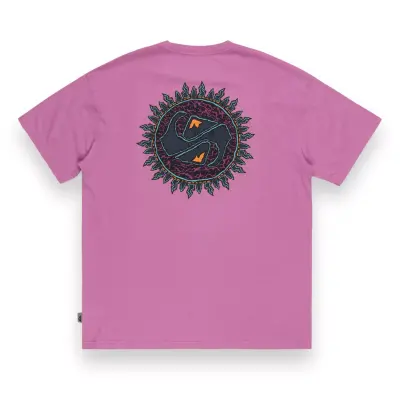 Quiksilver Eqyzt07653 Spin Cycle Ss Pembe Erkek T-Shirt - 4