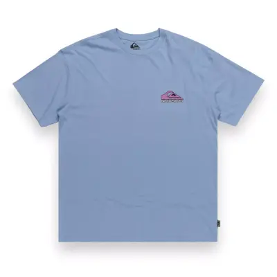 Quiksilver Eqyzt07654 Take Us Back Logo Açık Mavi Erkek T-Shirt - 3