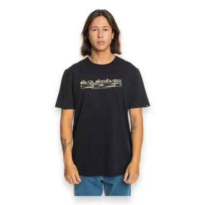 Quiksilver Eqyzt07664 Omni Fill Ss Siyah Erkek T-Shirt - 1