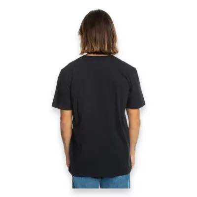 Quiksilver Eqyzt07664 Omni Fill Ss Siyah Erkek T-Shirt - 3