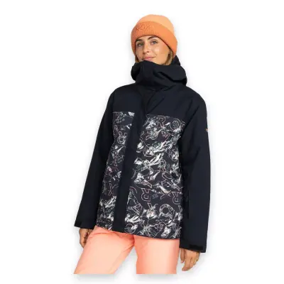 Roxy Erjtj03484 Galaxy Jk Snowboard Ceketi Siyah Kadın Mont - 1