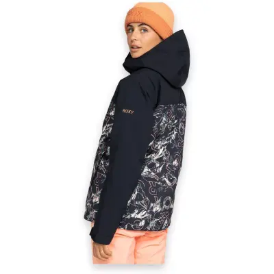 Roxy Erjtj03484 Galaxy Jk Snowboard Ceketi Siyah Kadın Mont - 2