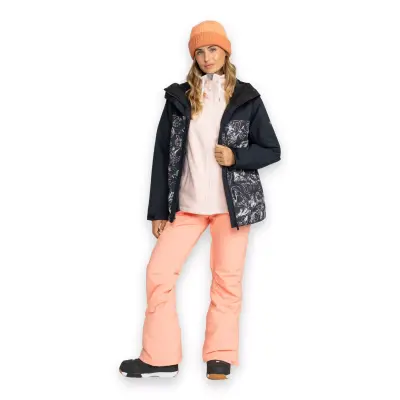 Roxy Erjtj03484 Galaxy Jk Snowboard Ceketi Siyah Kadın Mont - 4