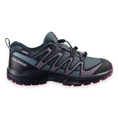 Salomon 414339 F Xa Pro V8 Cswp J Siyah-Mor Çocuk Ayakkabı - 2