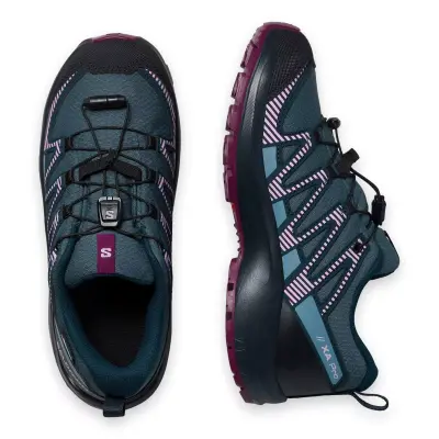 Salomon 414339 F Xa Pro V8 Cswp J Siyah-Mor Çocuk Ayakkabı - 3