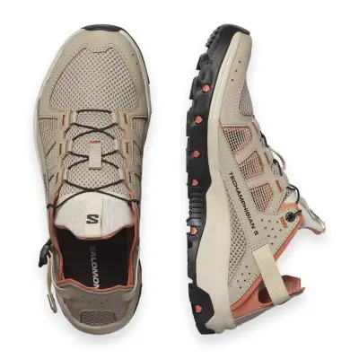 Salomon 471173 Techamphibian 5 W Outdoor Gri Kadın Ayakkabı - 3