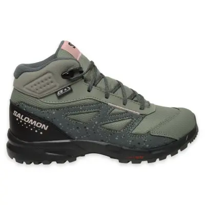 Salomon 472835 Outway Mid Cswp Junior Outdoor Haki Çocuk Bot - 2