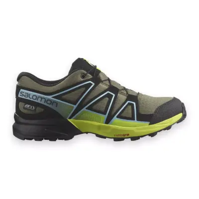 Salomon 474578 Speedcross Cswp J Outdoor Siyah-Sarı Çocuk Ayakkabı - 2