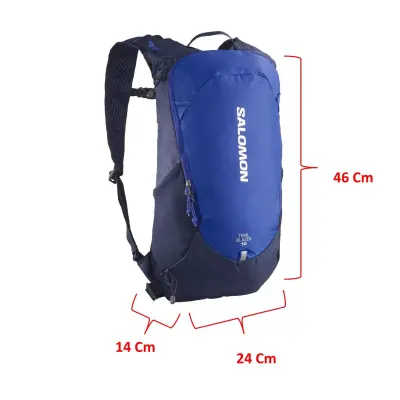 Salomon Lc1520100 Trailblazer 10L 46X24X14 Mavi Unisex Çanta - 5