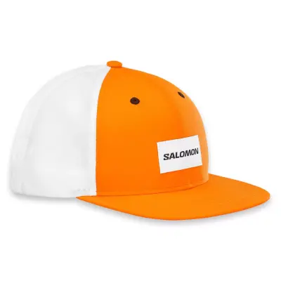 Salomon Lc1680300 Trucker Flat Cap Turuncu Unisex Şapka 